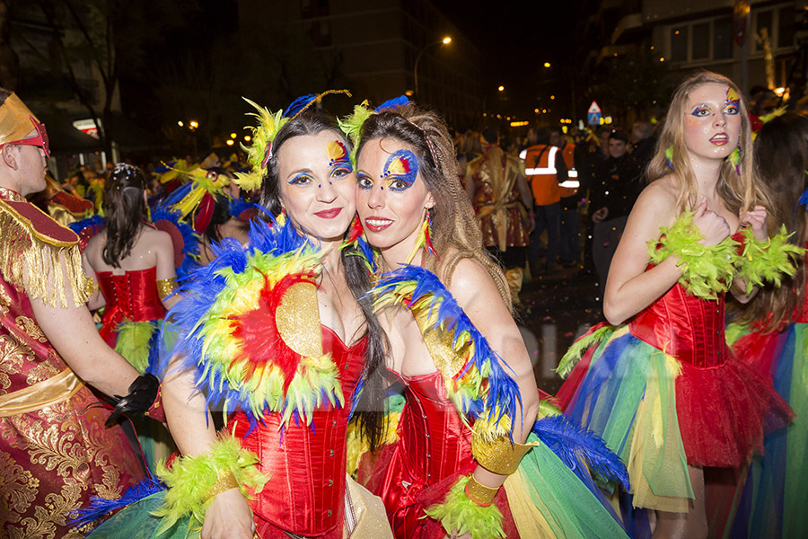 Rua del Carnaval de Les Roquetes del Garraf 2017